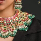 women's gold necklace set