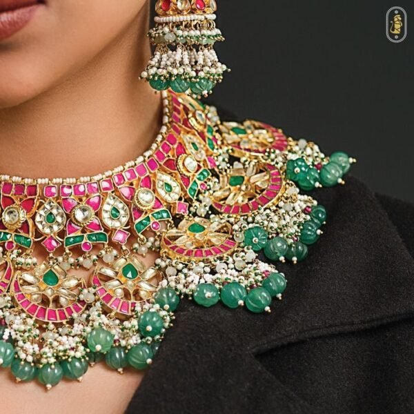women's gold necklace set